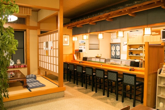 飲食店の店内写真
